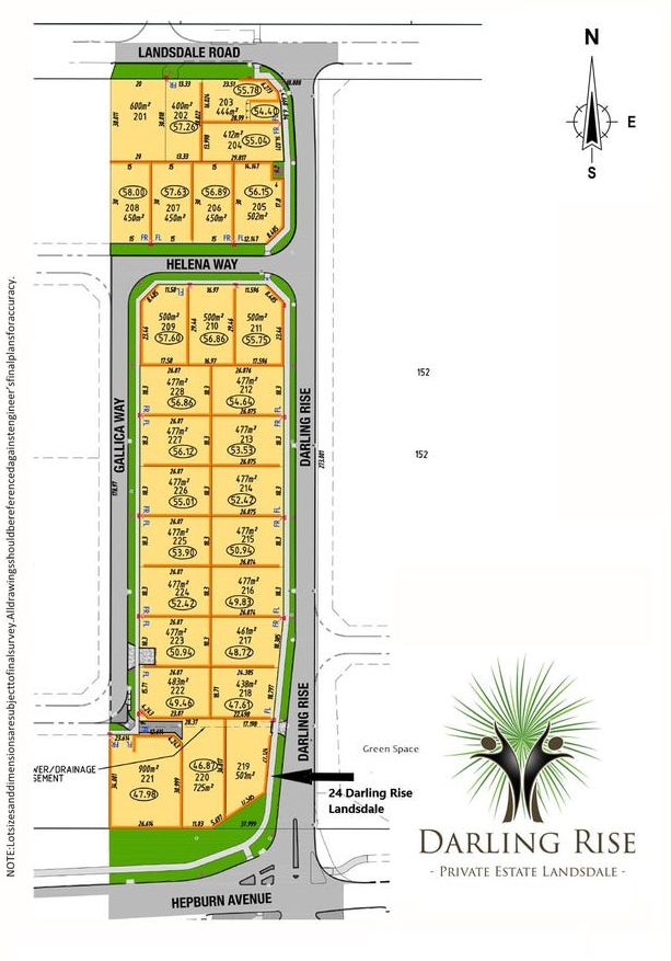 [Land for Sale] Darling Rise Estate, Landsdale OpenLot